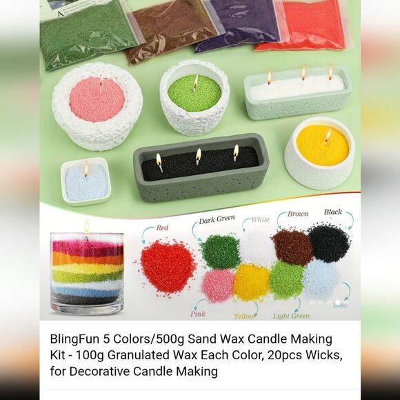 Sand Wax Candle making Kit - Picture 4 of 7